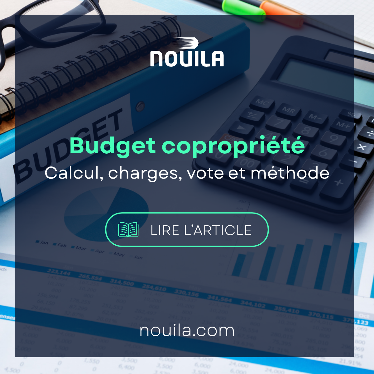 Copropriété Externalisation de la comptabilité - NOUILA 51 Calcul budget de la copropriété