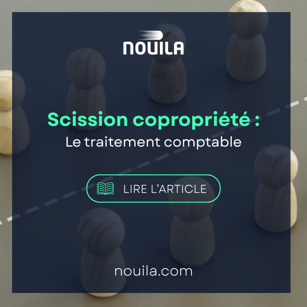 Comptabilite de la scission de copropriete