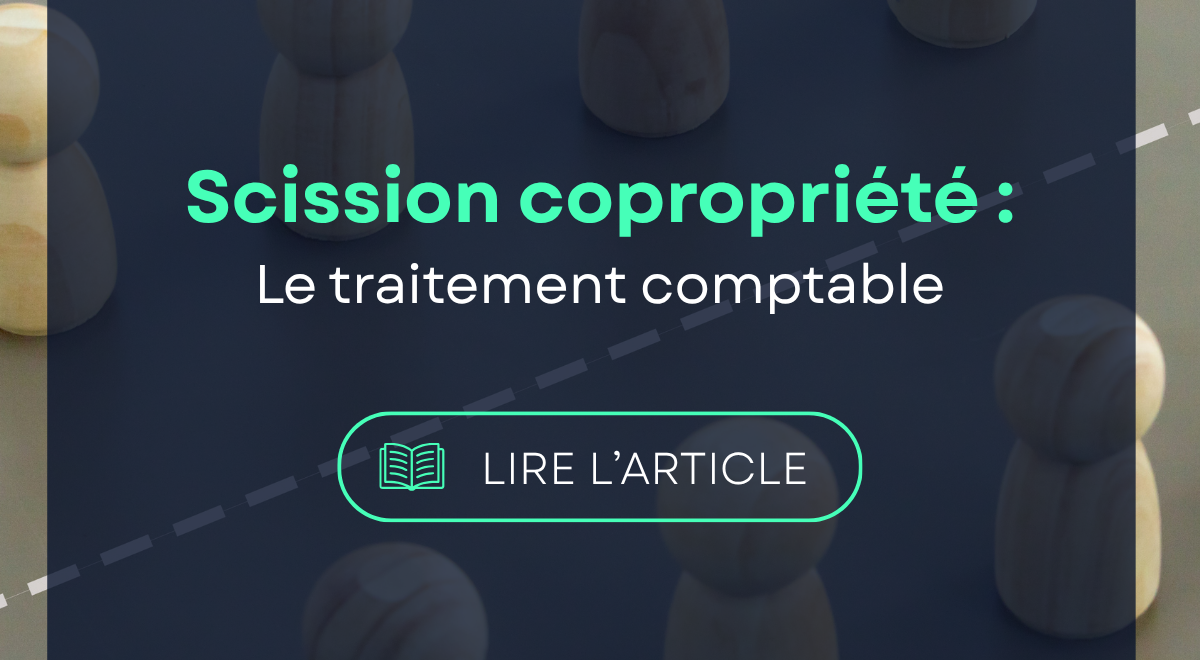 Comptabilite de la scission de copropriete